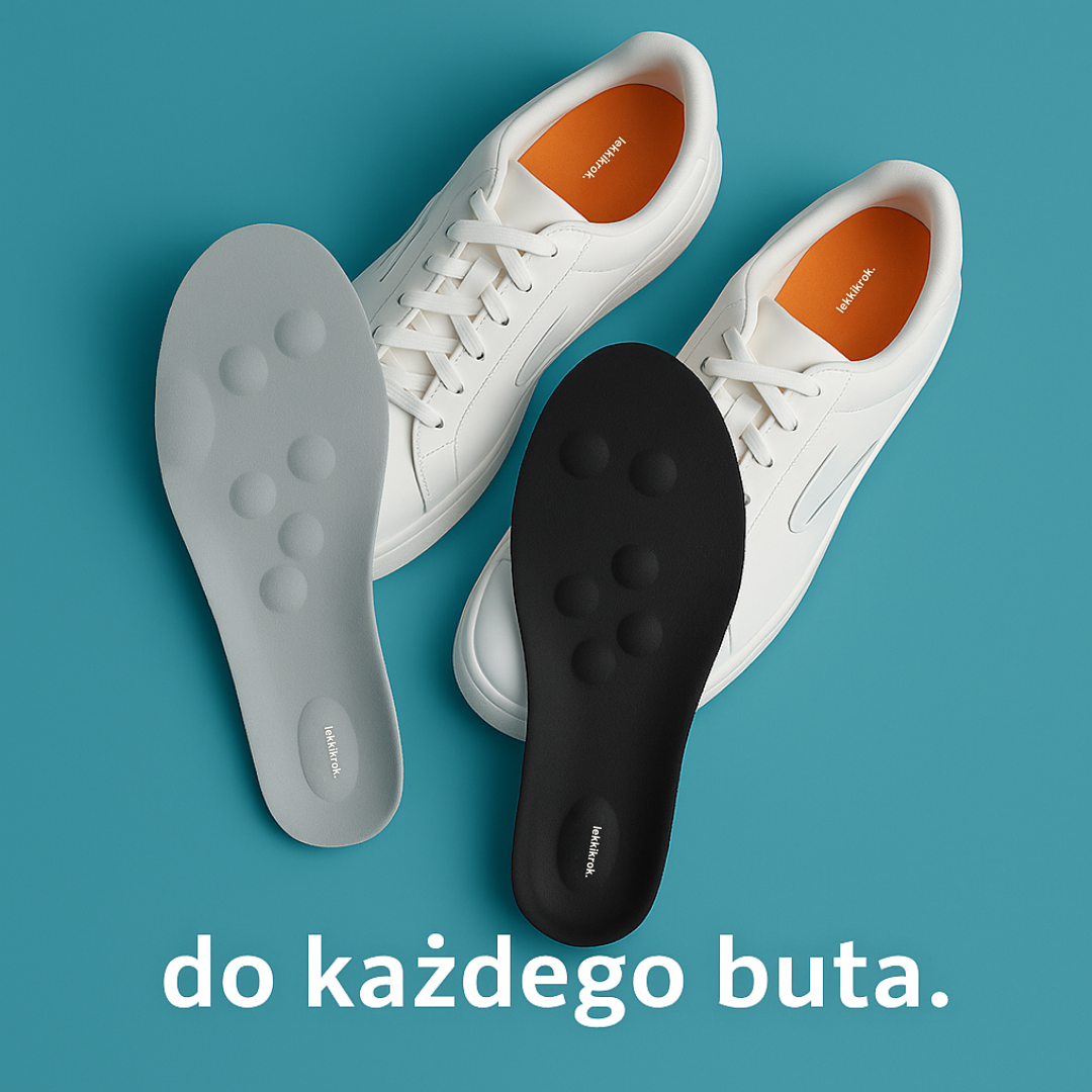LekkiKrok | Wkładki masujące, które eliminują ból stóp