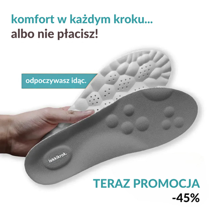 LekkiKrok | Wkładki masujące, które eliminują ból stóp